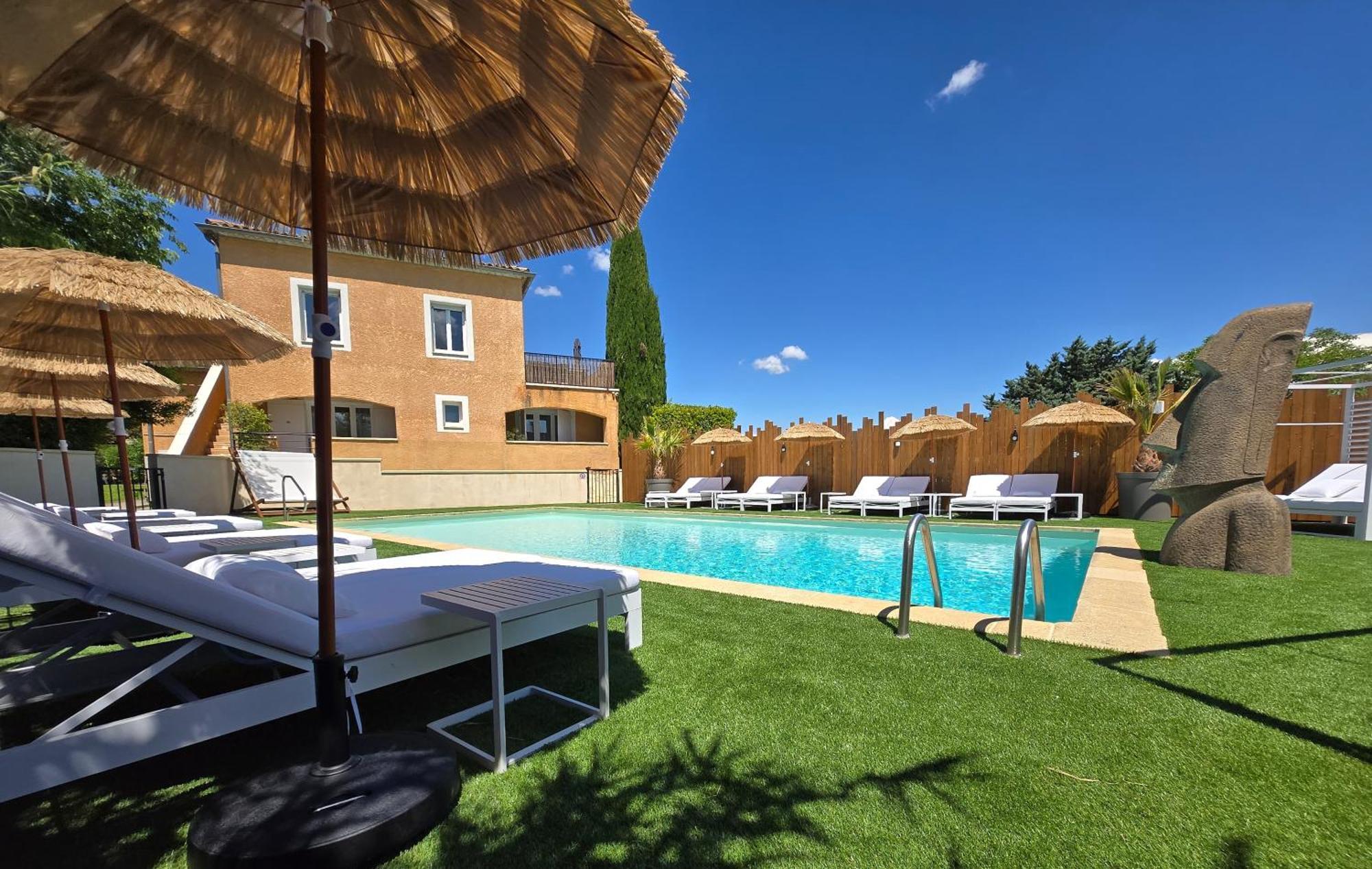 Hotel Le Saint-Genies Uzès Exterior foto